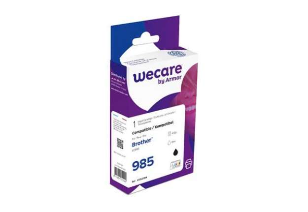 Immagine di Cartuccia inkjet WECARE compatibile Brother LC-985BK - nero K12527W4
