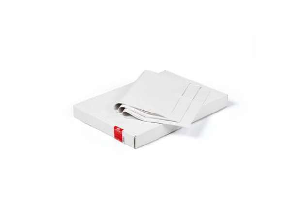 Immagine di Scatola di carta velina piegata Rex-Sadoch 100x140 mm 31 g/m² bianco - Cf. 100 pz piegati 50x35 cm -