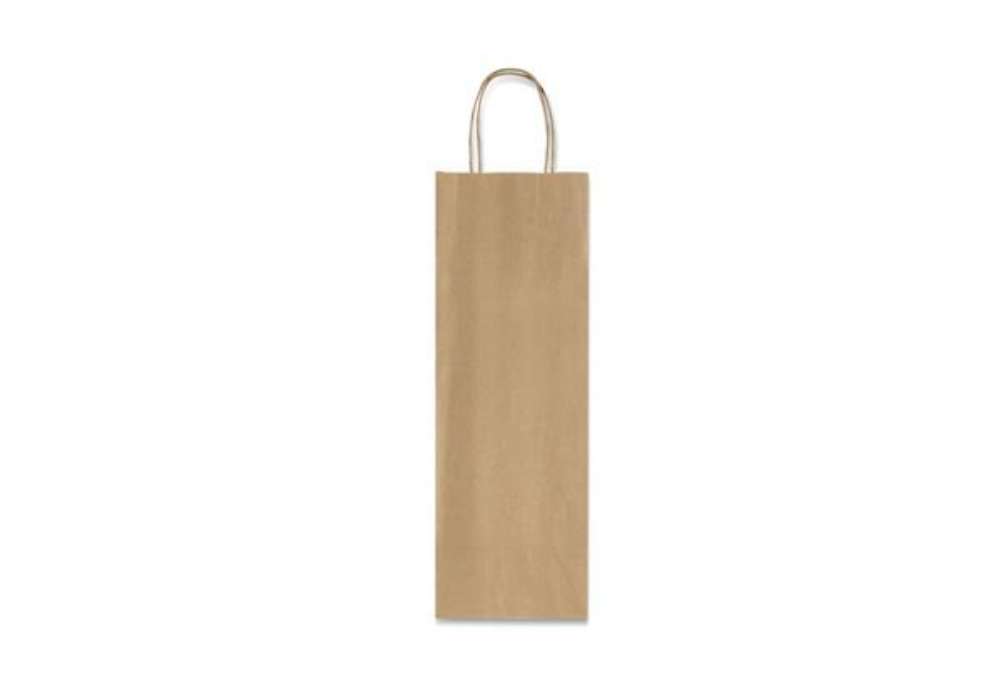 Immagine di Sacchetti da regalo Rex-Sadoch Allegra tinta unita 14x8,5x39 cm avana conf. da 25 - SDS12AVN