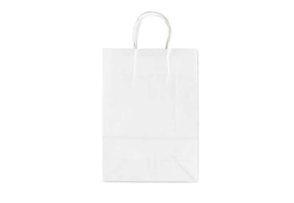 Immagine di Sacchetti da regalo Rex-Sadoch Allegra tinta unita 36x12x41 cm bianco conf. da 25 - SDS36BIA