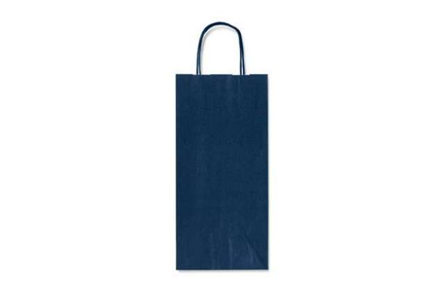 Immagine di Sacchetti da regalo Rex-Sadoch Allegra tinta unita Dark 14x8,5x39 cm blu conf. da 25 - SDF12-561