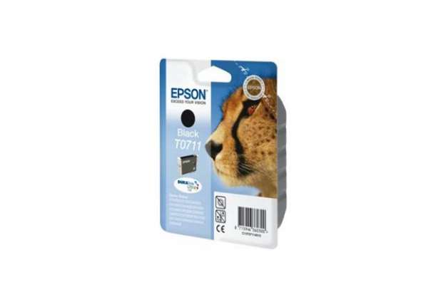 Immagine di Cartuccia inkjet ink pigmentato Ghepardo T0711 Epson nero C13T07114012