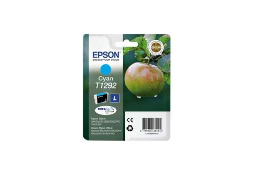 Immagine di Cartuccia inkjet ink pigmentato Mela T1292 Epson ciano C13T12924012