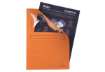 Immagine di Cartelline con finestra Exacompta Forever® A4 cartoncino 120 g/m² arancio conf. da 100 - 50104E