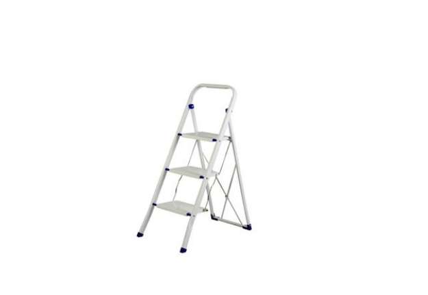Immagine di Scala in acciaio Serena Group 46,5 x 74,5 x h. 104 cm 3 gradini WR2030GS