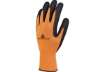 Immagine di Guanto da lavoro Delta Plus Apollon VV733 in maglia poliestere arancio taglia 7 - VV733OR07