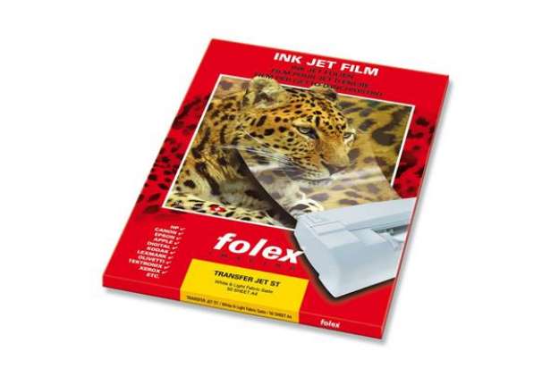 Immagine di Carta speciale patinata Folex Transfer Jet ST finitura opaca A3 Conf. 50 pezzi - 04100.000.43100