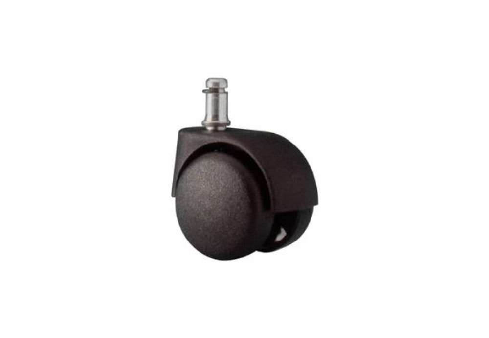 Immagine di Set 5 ruote per sedie Unisit nylon nero ACCRUC5