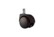 Immagine di Set 5 ruote per sedie Unisit nylon nero ACCRUC5