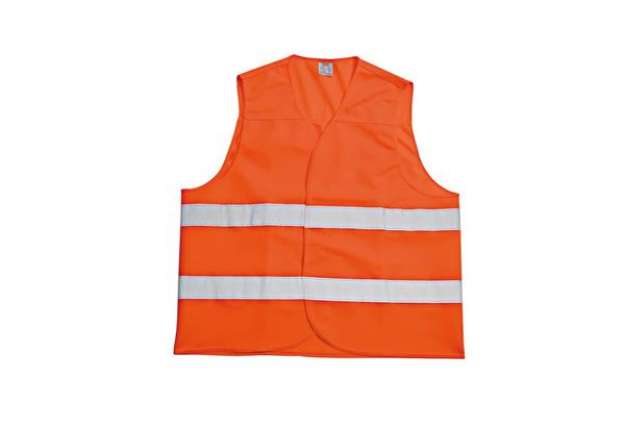 Immagine di Gilet catarifrangente Iternet poliestere 125 gr/mq arancio fluo S31221