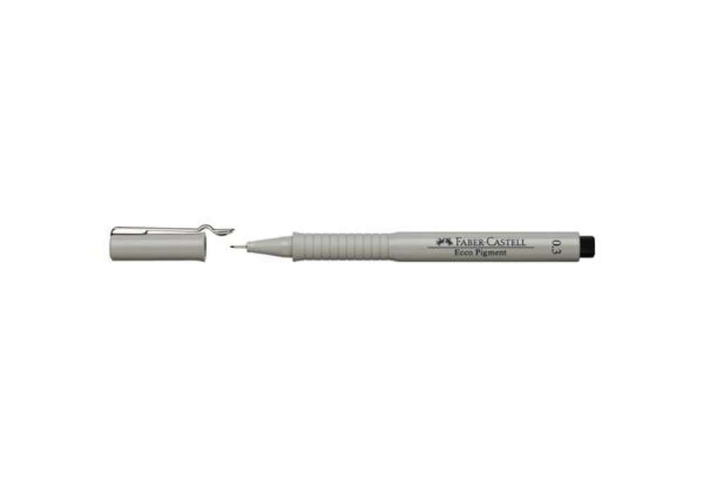 Immagine di Penna punta in fibra Faber-Castell Ecco Pigment 0,3 mm 166399
