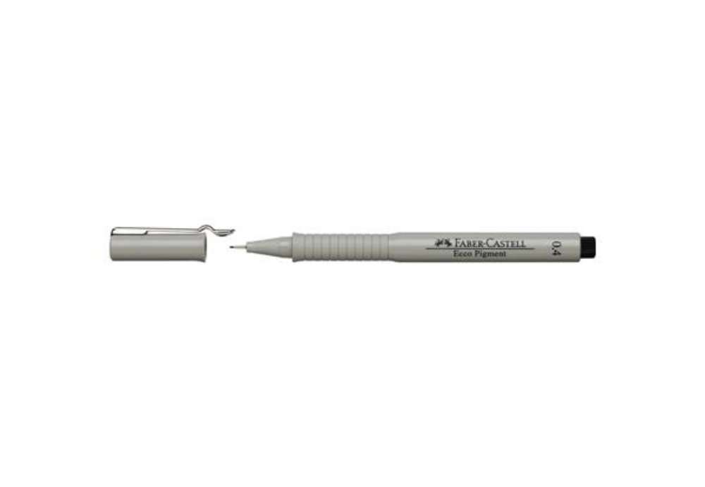 Immagine di Penna punta in fibra Faber-Castell Ecco Pigment 0,4 mm 166499
