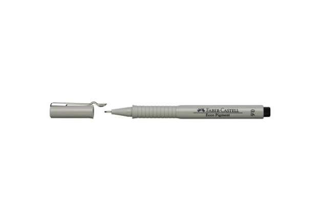 Immagine di Penna punta in fibra Faber-Castell Ecco Pigment 0,6 mm 166699