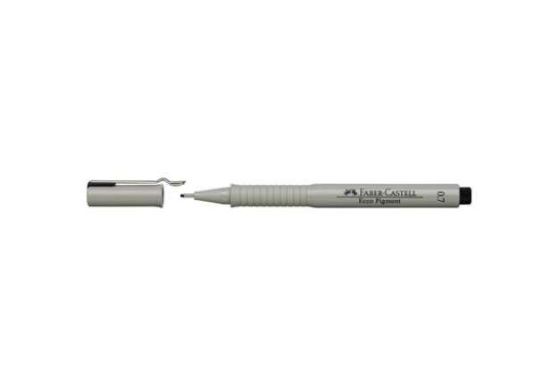 Immagine di Penna punta in fibra Faber-Castell Ecco Pigment 0,7 mm 166799