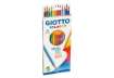 Immagine di Matite colorate GIOTTO Stilnovo assortiti Astuccio da 12 - F256500