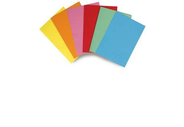Immagine di Cartelline semplici EURO-CART cartoncino calandrato 24,5x34 cm giallo conf. 6 pezzi - XCM01FGI/6