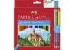 Immagine di Matite colorate Faber-Castell Eco Il Castello Conf. 24 + 3 Bicolor - 110324