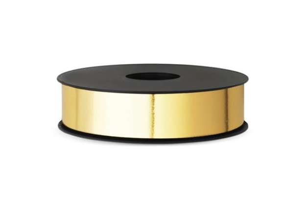 Immagine di Nastro da regalo in rocchetto Brizzolari 30 mm x 100 m oro 6870.ORO