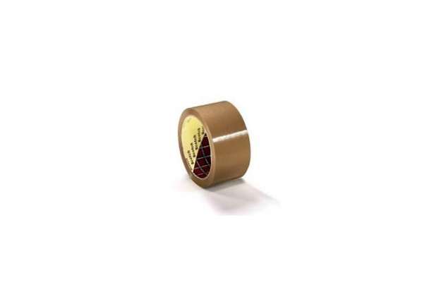 Immagine di Nastro da imballo Scotch 75 mm x 66 m conf. 6 pezzi - 371 avana