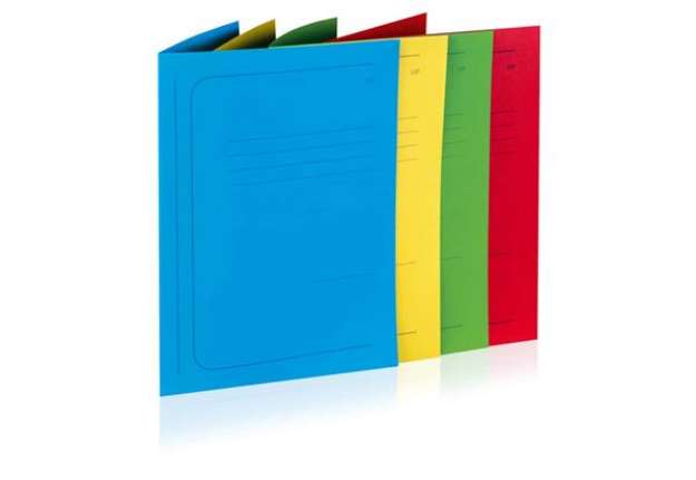 Immagine di Cartelline a 3 lembi Brefiocart VIP 25x35 cm verde scuro Conf. 20 pezzi - 0205512.VE