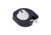 Immagine di Nastro per etichettatrice Q-Connect compatibile con Dymo LetraTag - carta - nero/bianco - 12 mm x 4