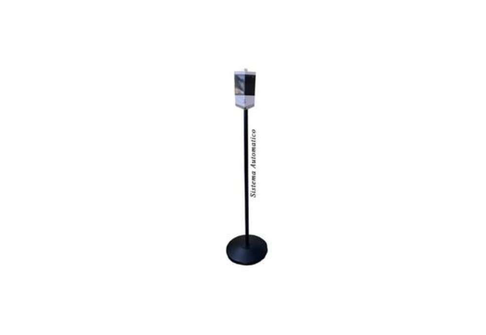 Immagine di Piantana Printex con dispenser a fotocellula da 600 ml per sapone e Gel igienizzante - 35x125 cm TR/