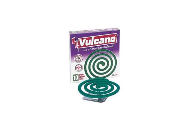 Immagine di Insetticida zampirone per esterni Vulcano Extra - conf. 10 spirali 18200
