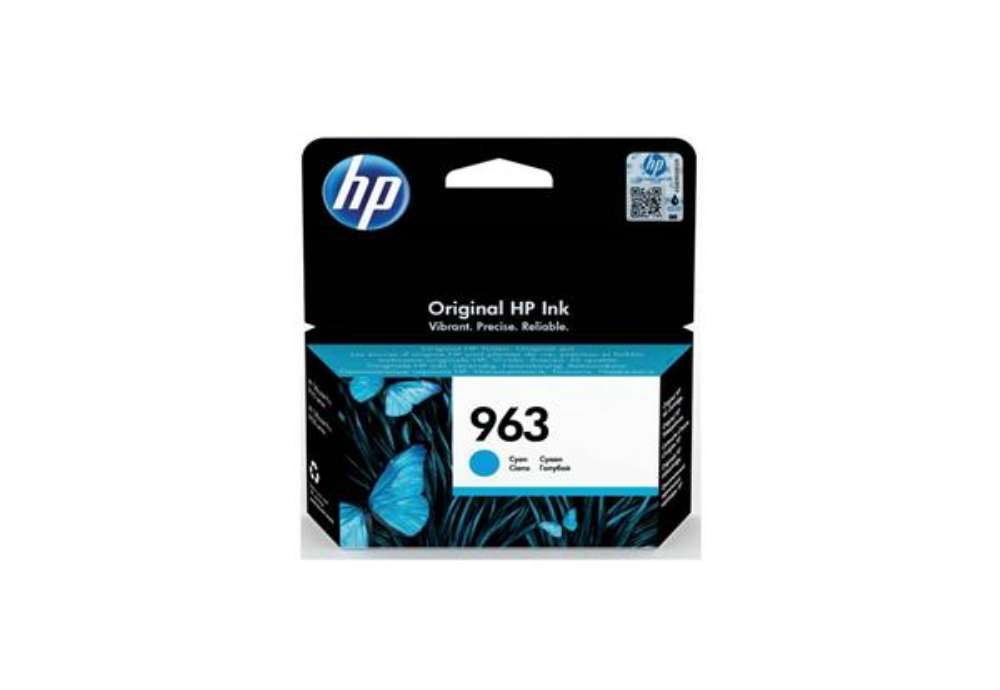 Immagine di Cartuccia Inkjet HP 963 ciano  3JA23AE