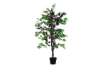 Immagine di Pianta artificiale albero di fico Paperflow poliestere verde tronco in legno - h. 120 cm - K700136