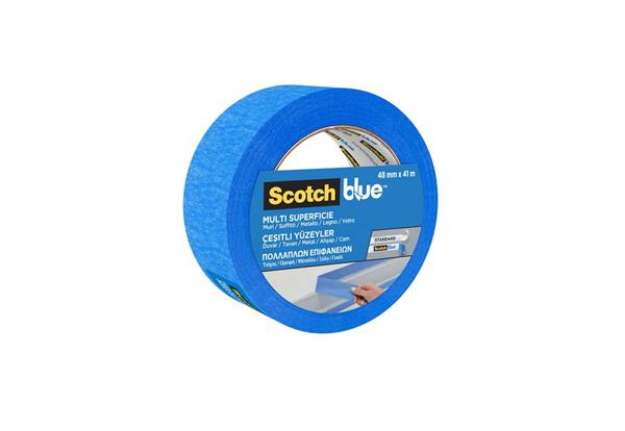 Immagine di Nastro di mascheratura multisuperficie Scotch® Blue™ 2090 48 mm x 41 m blu - 7100289900