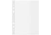 Immagine di Buste a perforazione universale Esselte Office f.to A5 100% riciclate trasparenti - conf. 100 pezzi