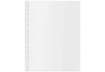 Immagine di Buste a perforazione universale Esselte De Luxe f.to 22x30 cm 100% riciclate trasparenti - conf. 50