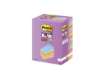 Immagine di Foglietti riposizionabili  Post-it® Super Sticky Color Notes 127x76 mm Tower Pack 16 blocchetti da 9