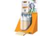 Immagine di Penna a sfera a scatto BIC 4 Colours Shine fusto oro texturizzato - assortiti 4 colori - 992701