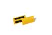 Immagine di Tasche per identificazione a fissaggio magnetico DURABLE 113x53 mm giallo Conf. 50 pz - 1741-04