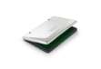 Immagine di Cuscinetti in feltro per timbri Trodat 9052M - 11x7 cm verde - coperchio in metallo - 151804
