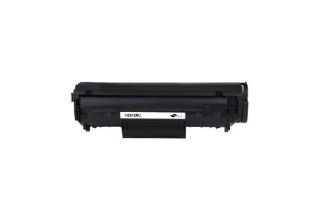 Immagine di Toner compatibile HP Q2612A Canon 0263B002 7616A005 Q2612A, Canon FX10, nero - H2612UI