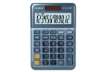 Immagine di Calcolatrici da tavolo CASIO Extra Big LC solare e batteria display 12 cifre - blu - MS-120EM-W-EP
