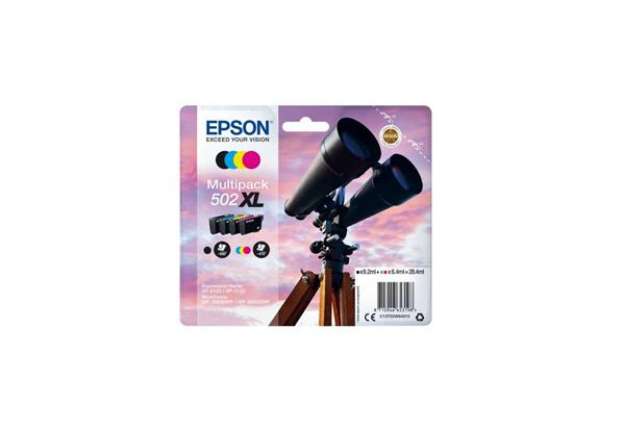 Immagine di Cartuccia Epson confezione Multipack 502 XL - nero, ciano, magenta e giallo - C13T02W64010