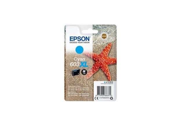 Immagine di Cartuccia Epson 603 XL ciano C13T03A24010