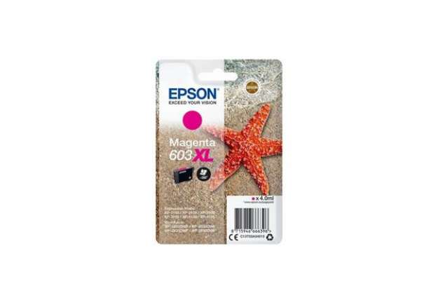 Immagine di Cartuccia Epson 603 XL magenta  C13T03A34010