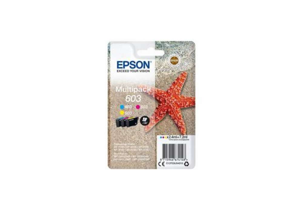 Immagine di Cartucce Epson giallo+ciano+magenta C13T03U54010