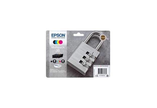 Immagine di Cartucce Epson confezione da 4 nero+ciano+magenta+giallo C13T35864010