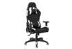 Immagine di Poltrona gaming per adulti Serena Group Indianapolis L72 x P57,5 x H124-134 cm - bianco-nero - GA700