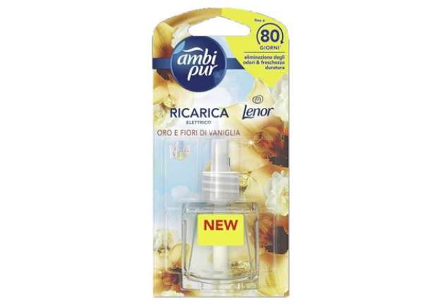 Immagine di Mono Ricarica per diffusore elettrico Ambi Pur Lenor 20 ml Oro e fiori di vaniglia - AH97