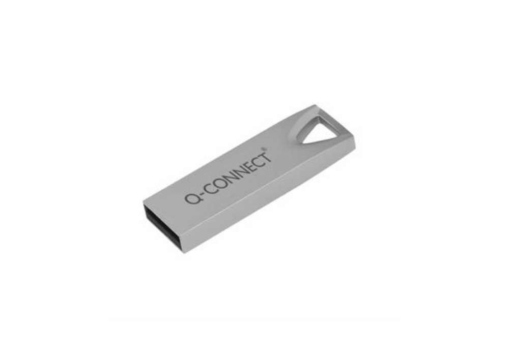 Immagine di Chiavetta USB 2.0 in blister Q-Connect Premium argento - 16 GB - KF11479