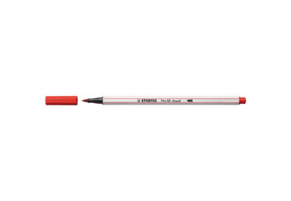 Immagine di Pennarello Stabilo Pen 68 brush - punta a pennello - M 1 mm carminio 568/48