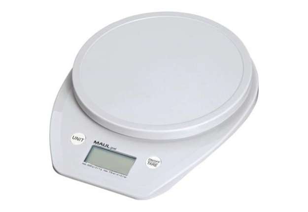 Immagine di Bilancia pesalettere Maul MAULgoal 5000 g - alimentazione a batterie - bianco - Z770041