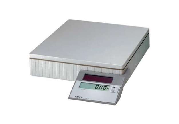 Immagine di Bilancia pesapacchi Maul MAULparcel S - 50 kg - alimentazione solare - grigia Z770060