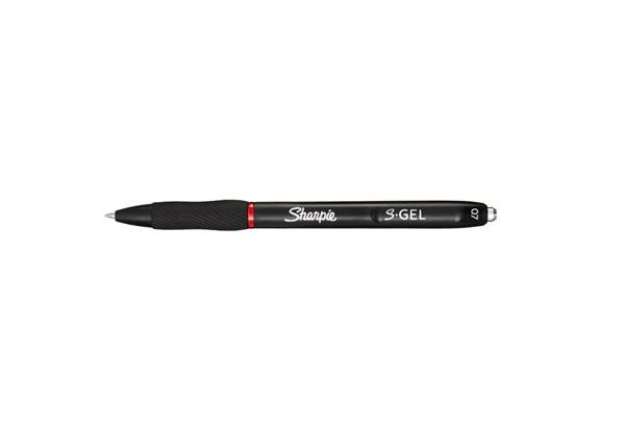 Immagine di Penna gel a scatto Sharpie S-Gel - punta media 0,7 mm - rosso 2136599